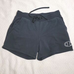 Champion Black Fleece Drawstring Shorts With Pockets Size S‎